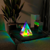 3D Colorful Pyramid | Triangle Original 3D Light Lamp | Supseu Pyramid LED Color Light Lamp - TrendyLush