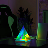 3D Colorful Pyramid | Triangle Original 3D Light Lamp | Supseu Pyramid LED Color Light Lamp - TrendyLush