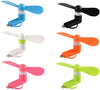 Portable Mini Fan | Portable Smartphone Fan For Heatwave | Pocket Flexible Mini Fan For Smartphones | USB Fan Phone Mini Fan For Android - TrendyLush